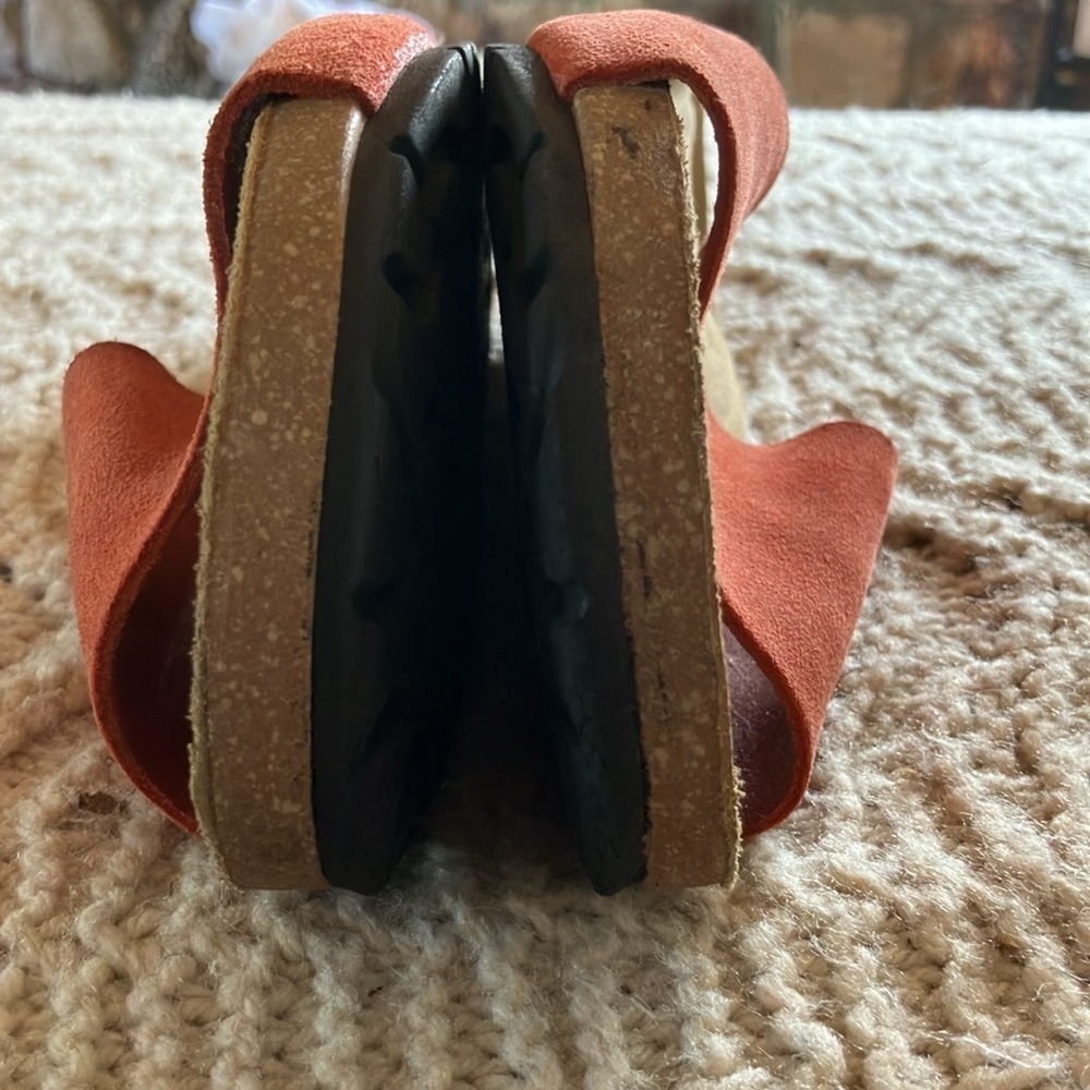 A. Giannetti suede slide sandals made in Italy size 9.5 - Picture 5 of 7